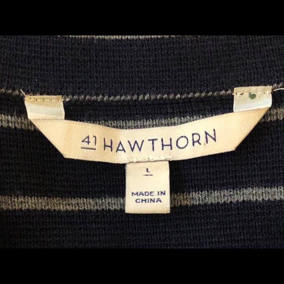 41 Hawthorn Asymmetrical Zip Up Jacket Size Large - Picture 8 of 8